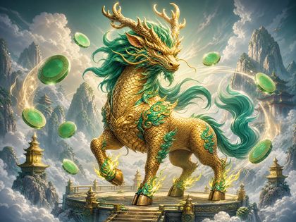 Ilustrasi tema permainan Ways of the Qilin